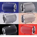 Wholesale Aluminum Drum Style Portable Bluetooth Speaker with Carry Strap S518 (Black)